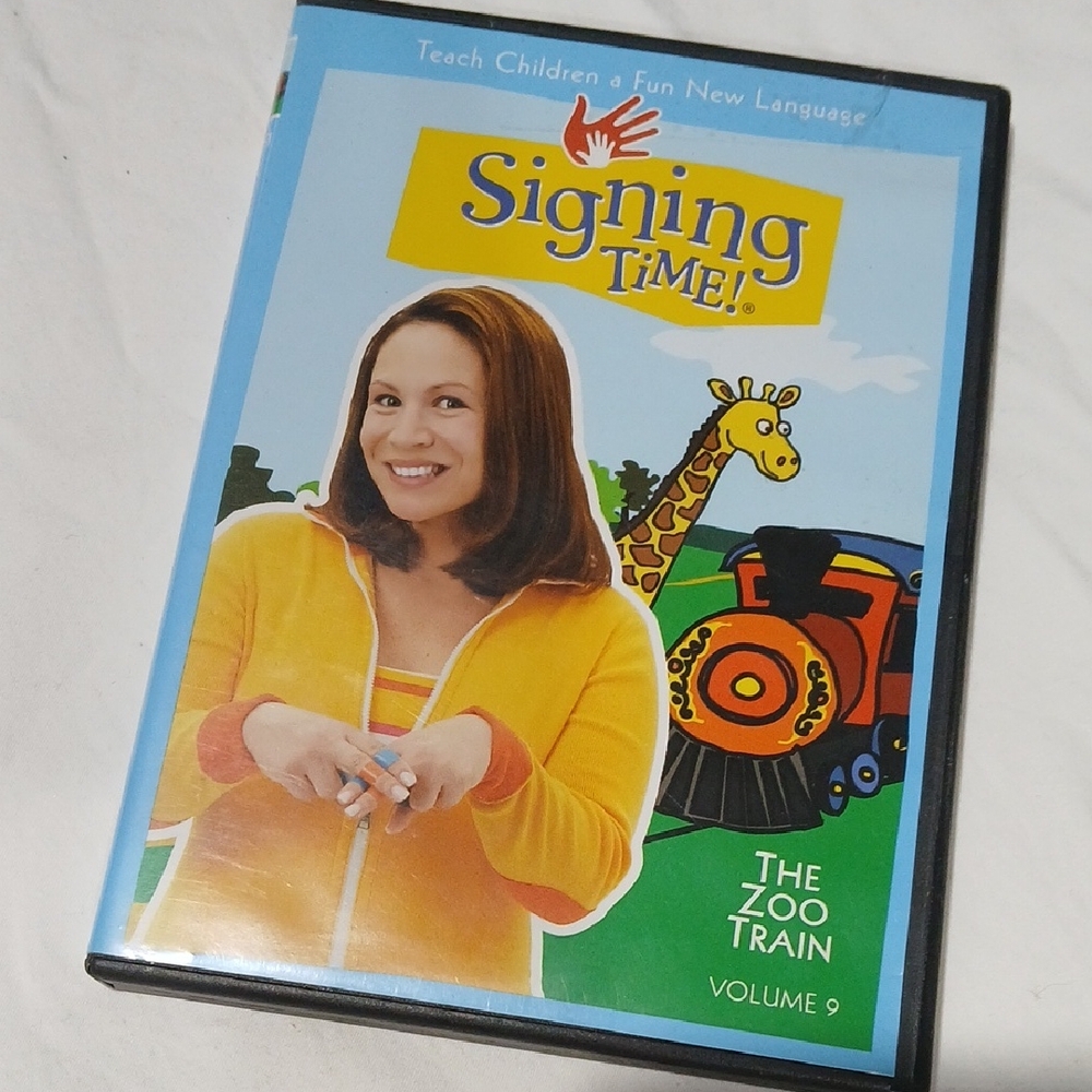 Signing Time! The Zoo Train Volume 9 DVD